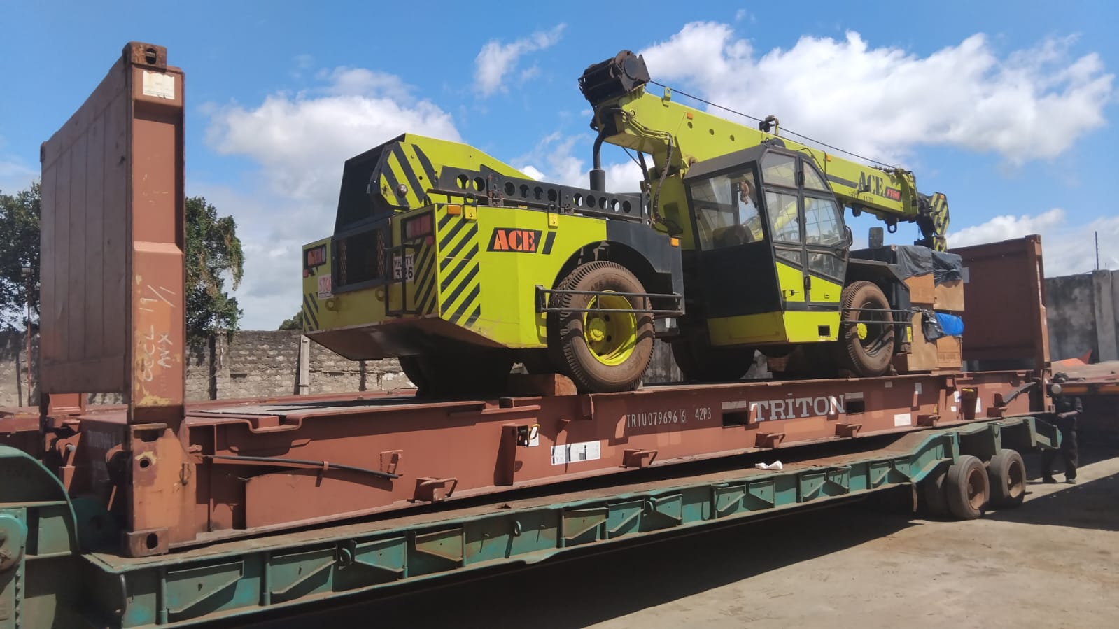 Heavy equipment excavator